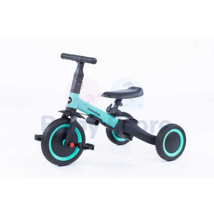 Moovkee MIKE 6in1 Ocean Blue balansinis triratukas–transformeris vaikams