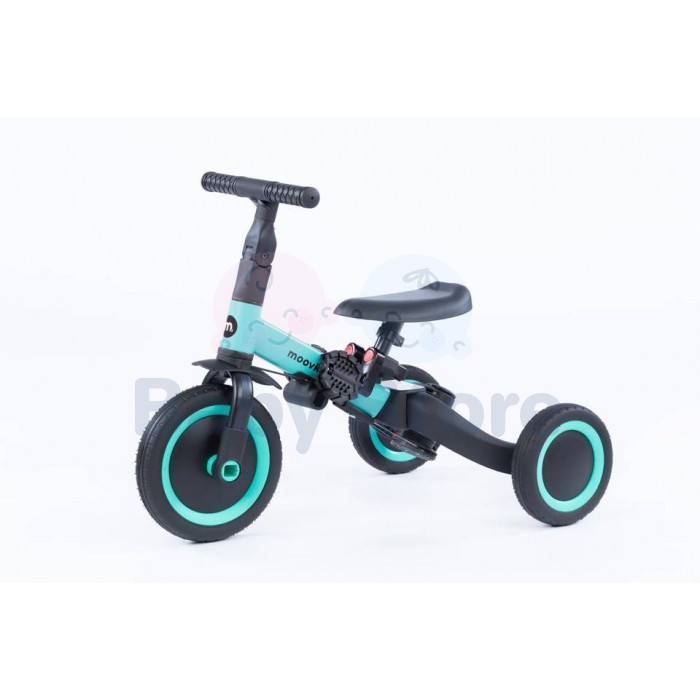 Moovkee MIKE 6in1 Ocean Blue balansinis triratukas–transformeris vaikams