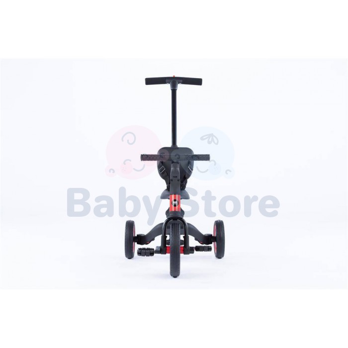 Moovkee MIKE 6in1 Strawberry Red balansinis triratukas–transformeris vaikams