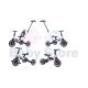 MOOVKEE triratukas - balansinis transformeris MIKE 6in1 SWEET PINK