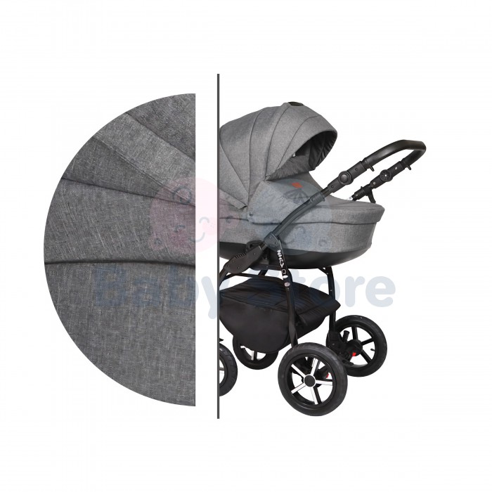 BABYMERC universalus vežimėlis Q ZIPY 3in1