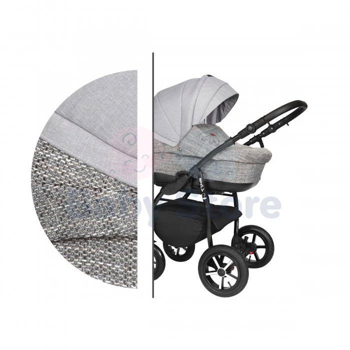 BABYMERC universalus vežimėlis Q ZIPY 3in1
