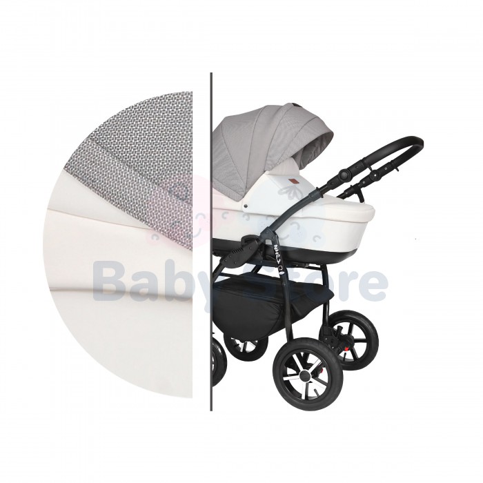 BABYMERC universalus vežimėlis Q ZIPY 3in1