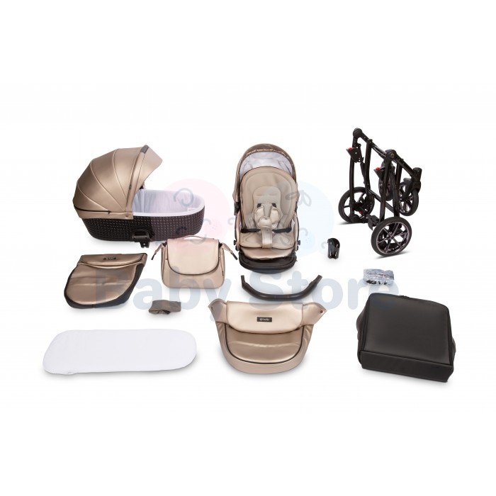 tutis viva life galaxy edition 3in1 universalus vezimelis mercury pilkos premium spalvos modelis
