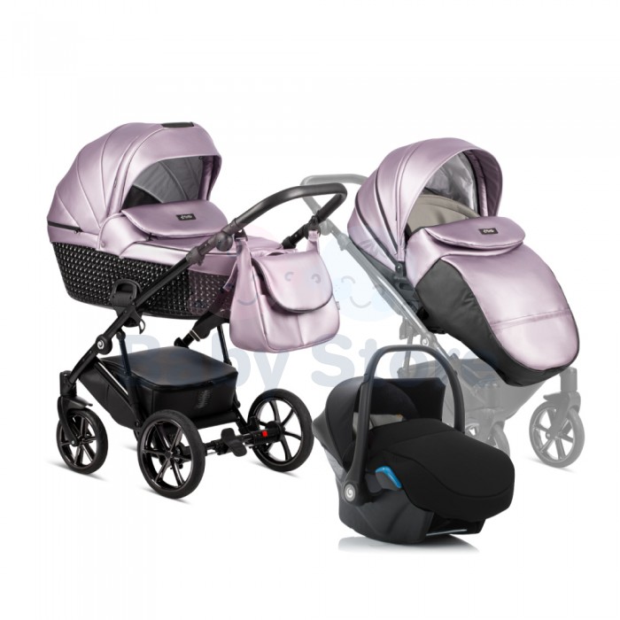 tutis viva life galaxy edition 3in1 universalus vezimelis venus pasteline sviesia spalva premium modelis