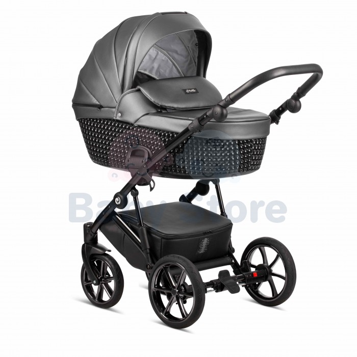 tutis viva life galaxy edition 3in1 universalus vezimelis moon svelniai pilkos ir kremines spalvos premium modelis