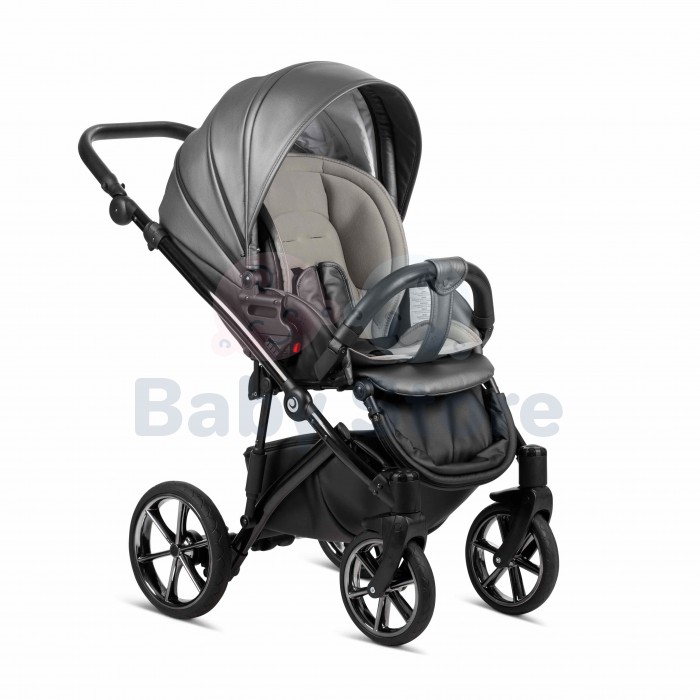 tutis viva life galaxy edition 3in1 universalus vezimelis moon svelniai pilkos ir kremines spalvos premium modelis