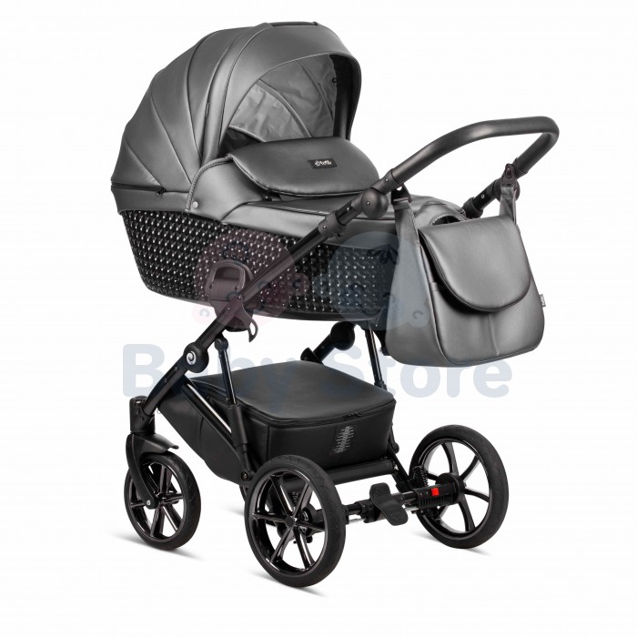 tutis viva life galaxy edition 2in1 universalus vezimelis moon pilkai kremines spalvos