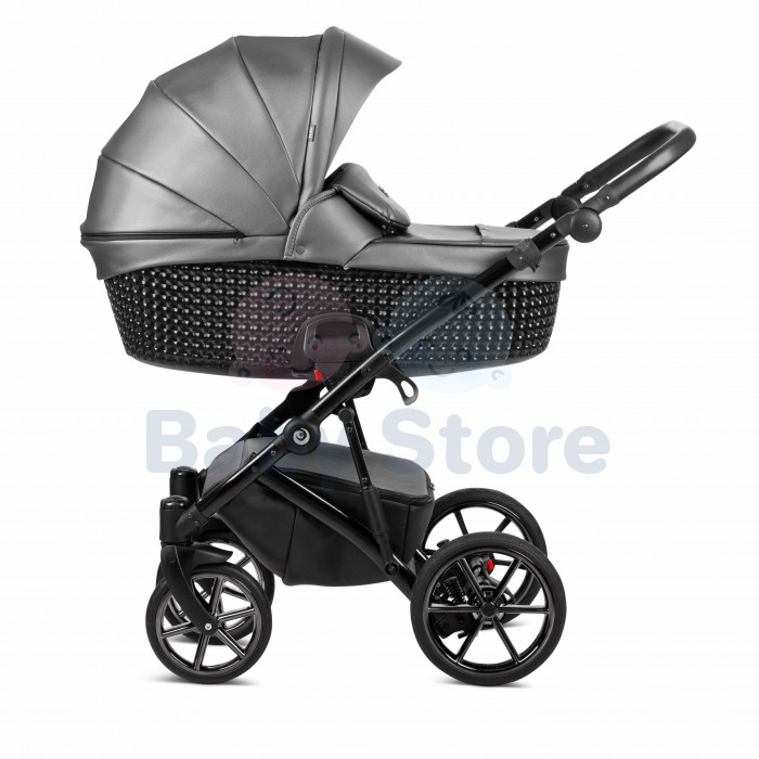 tutis viva life galaxy edition 2in1 universalus vezimelis moon pilkai kremines spalvos