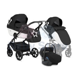 TUTIS universalus vežimėlis Viva⁴ Star kolekcija 3in1 WHITE STAR