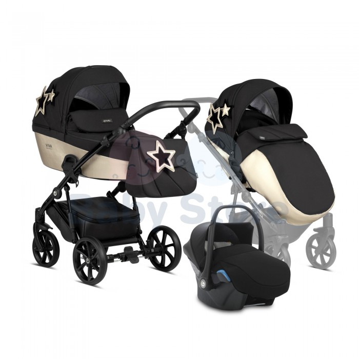 tutis viva 4 star 3in1 universalus vezimelis gold star auksines kolekcijos premium modelis