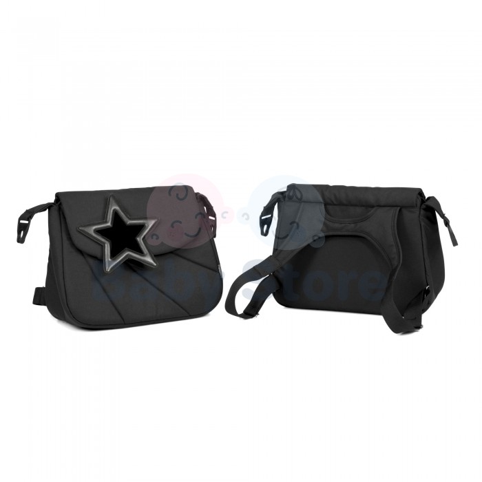 tutis viva 4 star kolekcija 2in1 universalus vezimelis black star juodos spalvos modelis