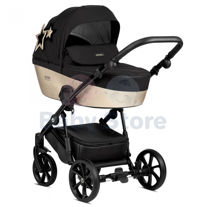 tutis viva 4 star kolekcija 2in1 universalus vezimelis gold star auksines spalvos premium modelis