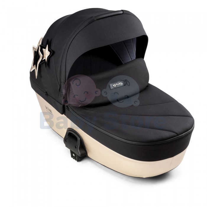 tutis viva 4 star kolekcija 2in1 universalus vezimelis gold star auksines spalvos premium modelis