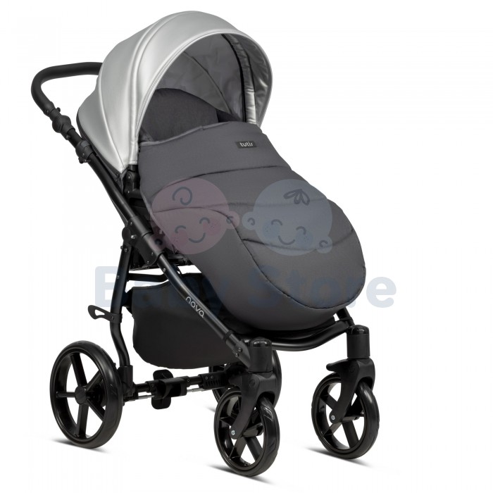 tutis novo 2in1 universalus vezimelis caviar juodos spalvos premium