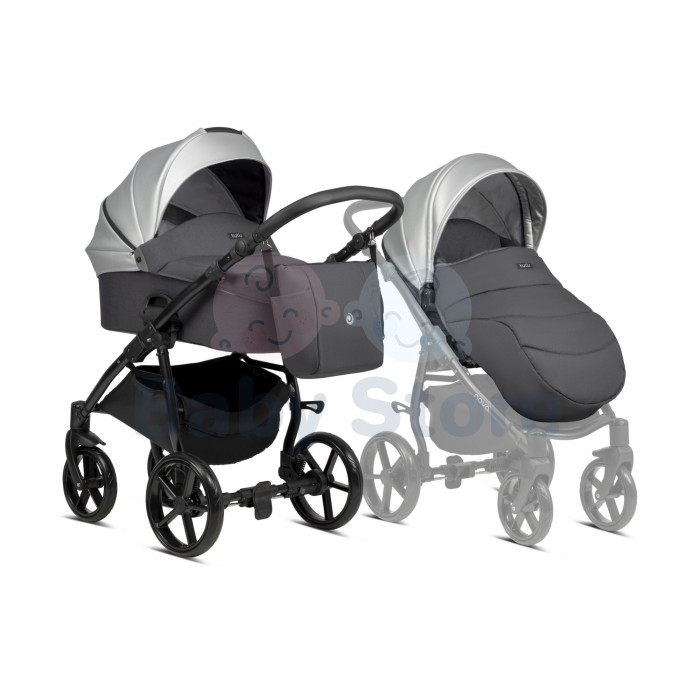 tutis novo 2in1 universalus vezimelis caviar juodos spalvos premium