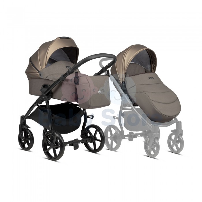 tutis novo 2in1 universalus vezimelis driftwood naturalaus rudo atspalvio