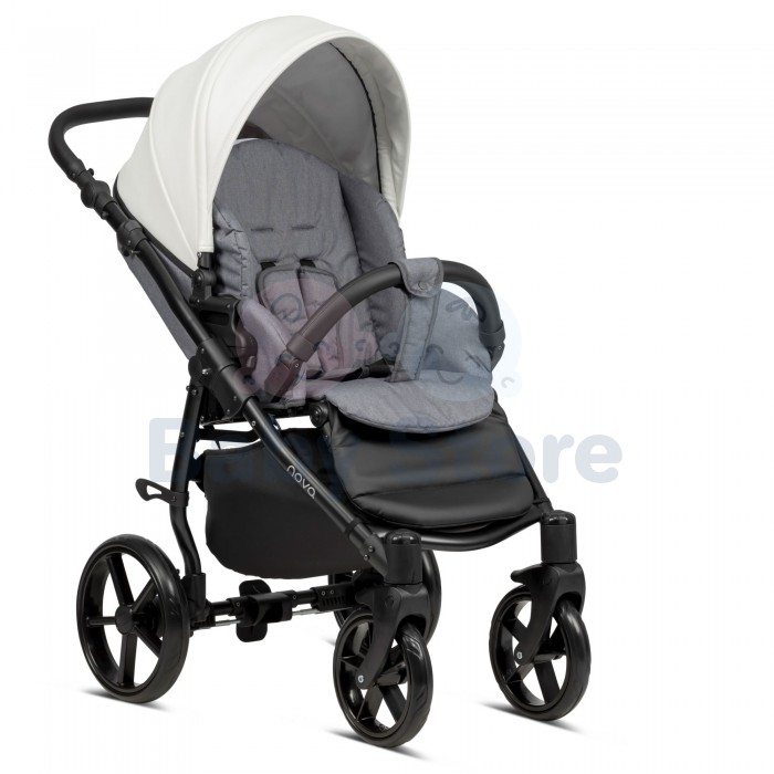 tutis novo 2in1 universalus vezimelis graphite tamsiai pilkos spalvos