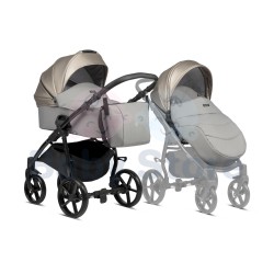 TUTIS universalus vežimėlis NOVO 2in1 Warm grey