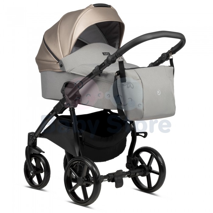 tutis novo 3in1 universalus vezimelis warm grey siltos pilkos spalvos modelis