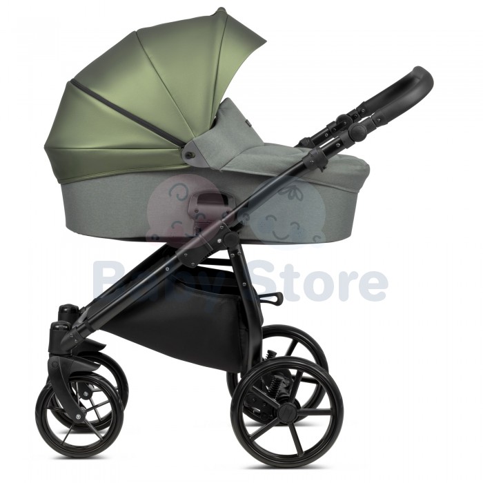 tutis novo 3in1 universalus vezimelis olive alyvu zalios spalvos modelis