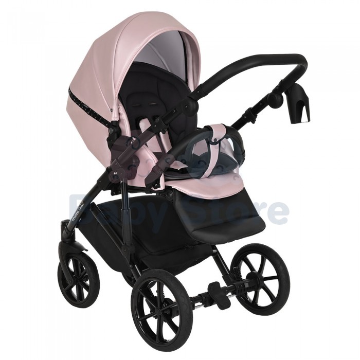 tutis mimi style galaxy 3in1 universalus vezimelis rose svelniai rozu spalvos modelis