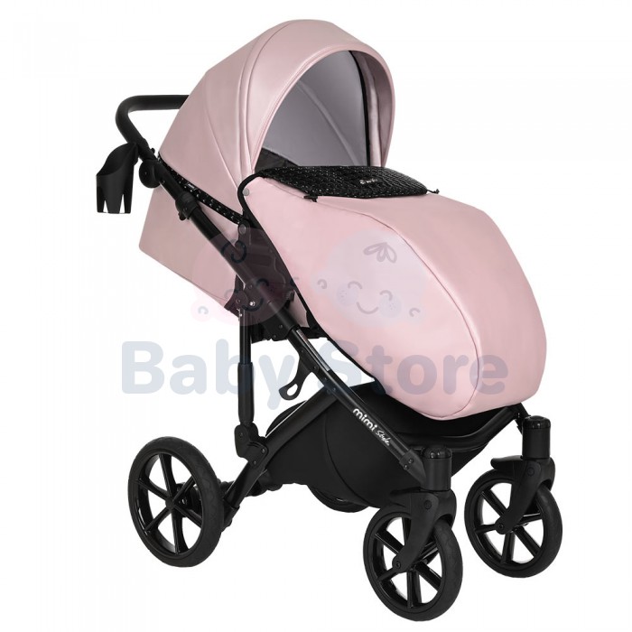 tutis mimi style galaxy 3in1 universalus vezimelis rose svelniai rozu spalvos modelis