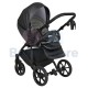 tutis mimi style galaxy 3in1 universalus vezimelis black metalic juodos metalines spalvos modelis