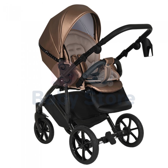 tutis mimi style galaxy 3in1 universalus vezimelis brown metalic rudos metalines spalvos modelis