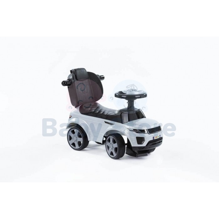 TO-MA paspiriama mašinytė su rankena 614R Grey vaikams