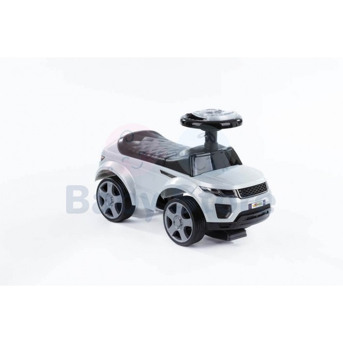 TO-MA paspiriama mašinytė su rankena 614R Grey vaikams