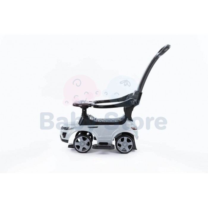 TO-MA paspiriama mašinytė su rankena 614R Grey vaikams