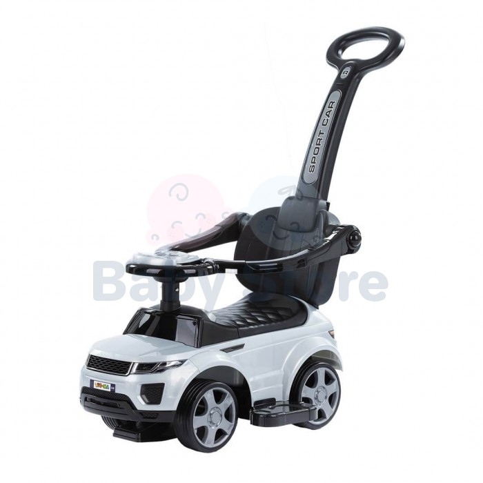 TO-MA paspiriama mašinytė su rankena 614R Grey vaikams