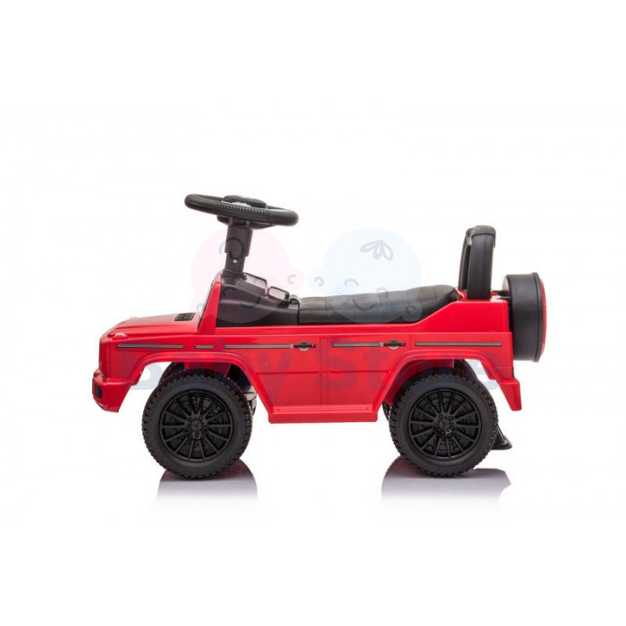 Paspiriama mašinytė Mercedes-Benz G350d Red vaikams