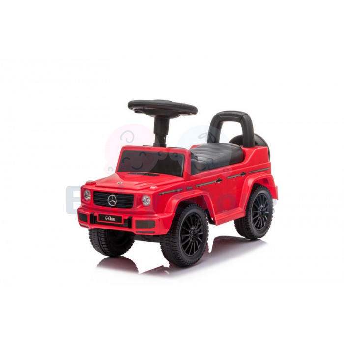 Paspiriama mašinytė Mercedes-Benz G350d Red vaikams