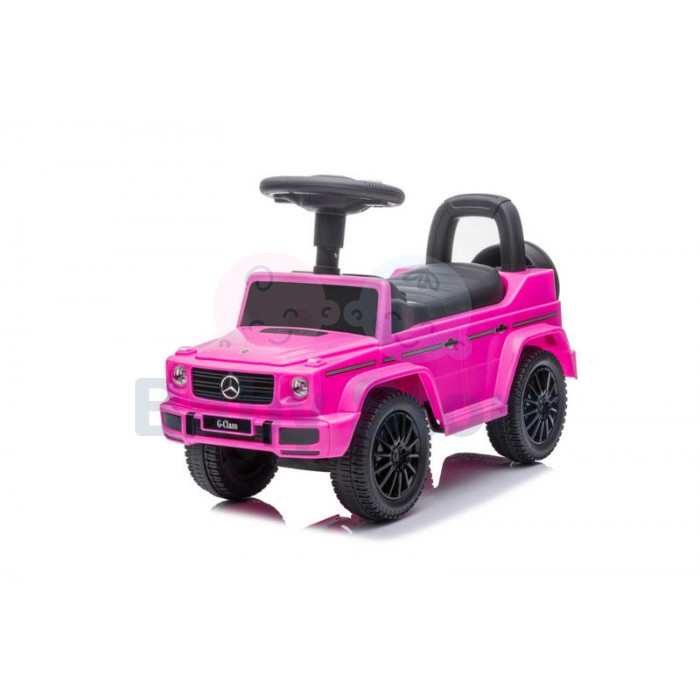 Paspiriama mašinytė Mercedes-Benz G350d Pink vaikams