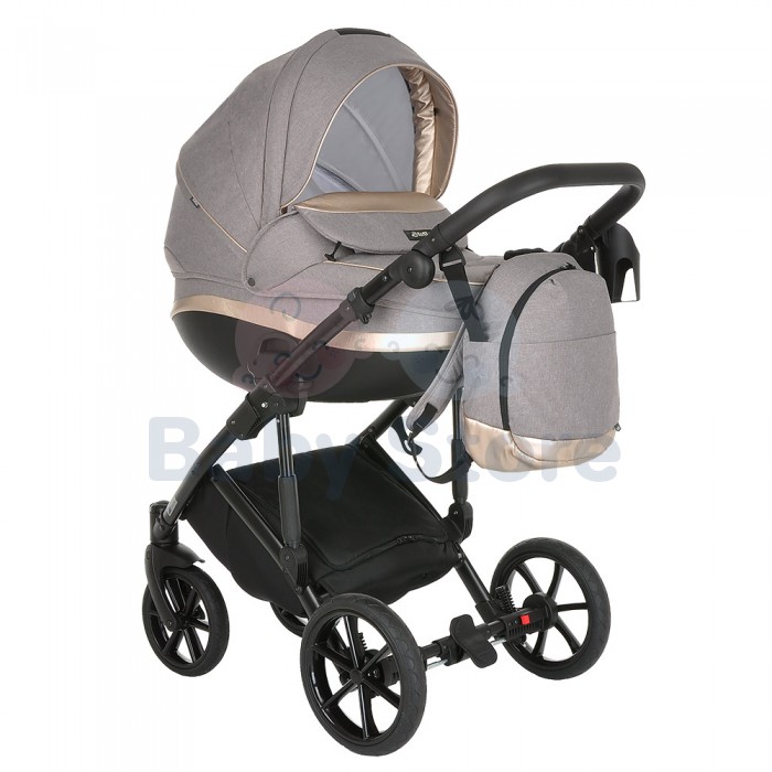 tutis mimi style 3in1 universalus vezimelis sand sviesiai smelio spalvos modelis