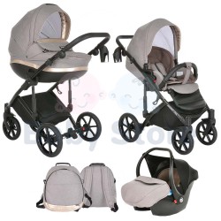 TUTIS universalus vežimėlis MIMI STYLE 3in1 SAND