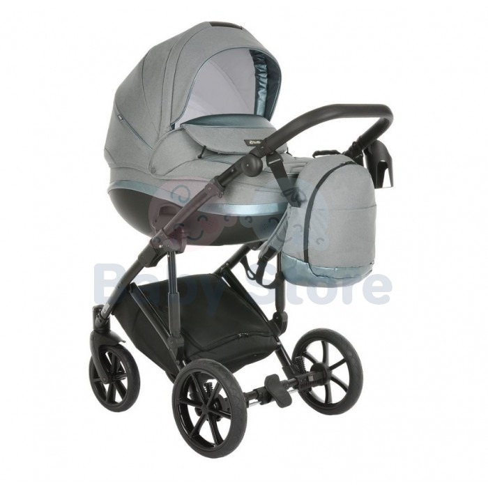 tutis mimi style 3in1 universalus vezimelis nature green naturaliai zalios spalvos modelis