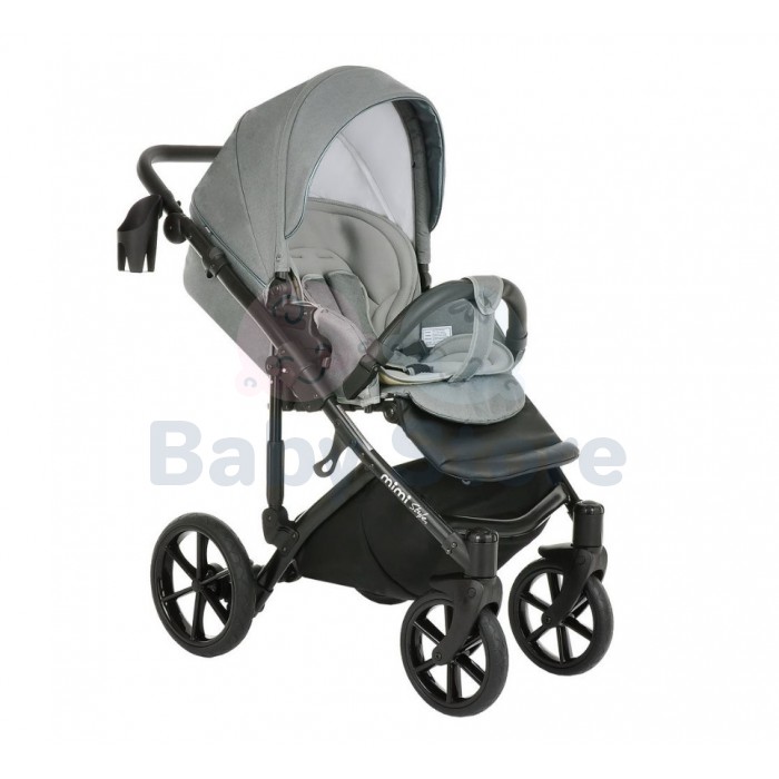 tutis mimi style 3in1 universalus vezimelis nature green naturaliai zalios spalvos modelis