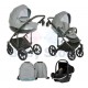 tutis mimi style 3in1 universalus vezimelis nature green naturaliai zalios spalvos modelis
