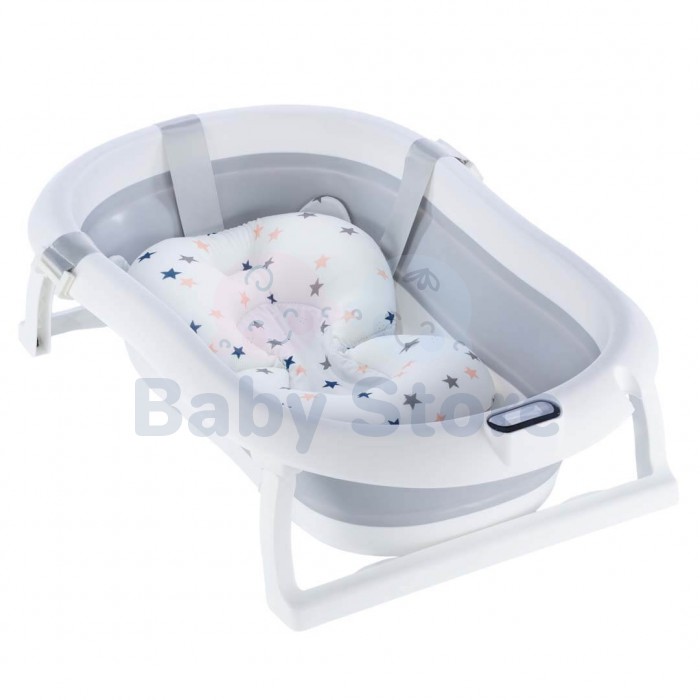 TO-MA sunlankstoma vonelė BATH su kamščiu GREY TO-MA sunlankstoma vonelė BATH su kamščiu GREY