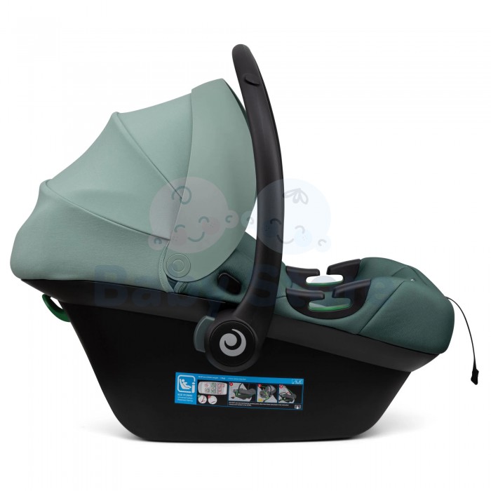 Tutis ELO Lux i-Size 0–13 kg Mint automobilinė kėdutė – saugus kūdikio pasirinkimas
