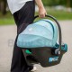 Tutis ELO Lux i-Size 0–13 kg Black automobilinė kėdutė – saugi kūdikio kėdutė