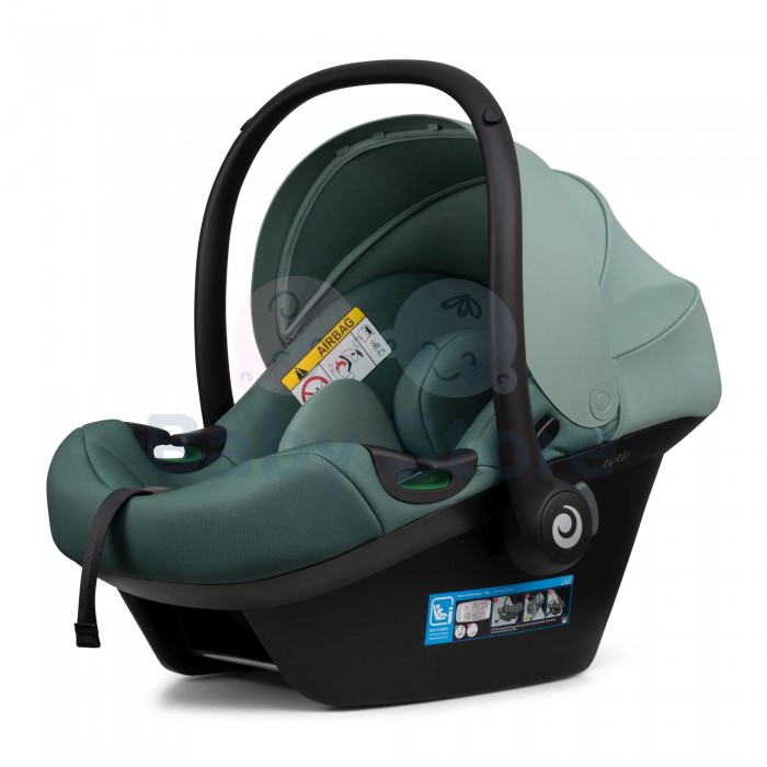 Tutis ELO Lux i-Size 0–13 kg Black automobilinė kėdutė – saugi kūdikio kėdutė