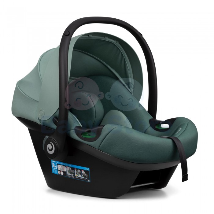 Tutis ELO Lux i-Size 0–13 kg Black automobilinė kėdutė – saugi kūdikio kėdutė