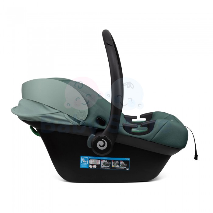 Tutis ELO Lux i-Size 0–13 kg Grey automobilinė kėdutė – saugi kūdikio kėdutė