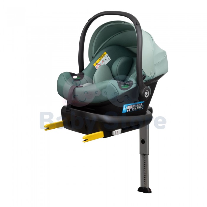 Tutis ELO Lux i-Size 0–13 kg Grey automobilinė kėdutė – saugi kūdikio kėdutė