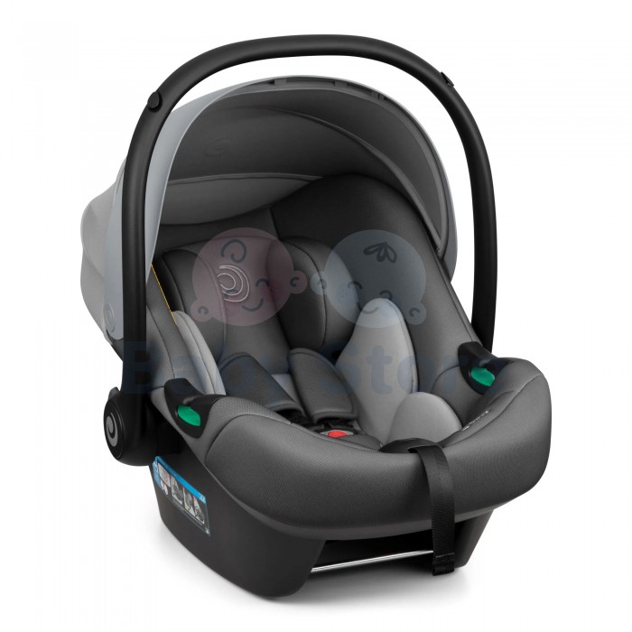 Tutis ELO Lux i-Size 0–13 kg Grey automobilinė kėdutė – saugi kūdikio kėdutė