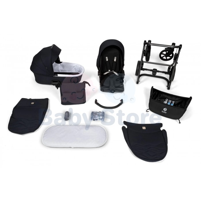 tutis leo plus 3in1 universalus vezimelis warm grey siltos pilkos spalvos modelis